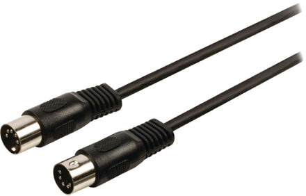Valueline VLAP20000B20 audio kabel 2 m 5-pin DIN Zwart