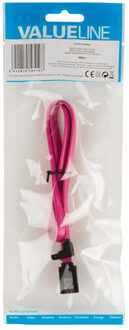 Valueline VLCP73155R05 SATA-kabel 0,5 m SATA 7-pin Rood