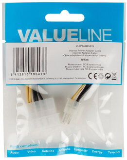 Valueline VLCP74060V015 electriciteitssnoer