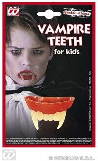 Vampier tanden voor kinderen Halloween - Accessoires > Tanden > Nepgebit