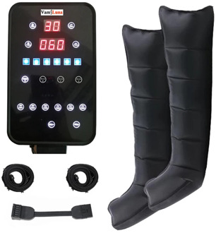 VamsLuna Air Compression Boots With 6 Chambers Paralysis Equipment Sports Relax Recovery Therapy Leg Massage