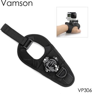 Vamson voor Go Pro Hero 6 Accessoires 360 Graden Rotatie Hand Strap Wrist Mount voor Gopro 6 5 4 3 + 3 2 1 Action Camera VP306