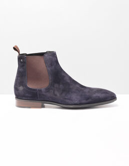 van Bommel Heren Chelsea boots 10342 - Blauw - Maat 45