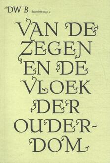 Van de zegen en de vloek der ouderdom -   (ISBN: 9789464341690)