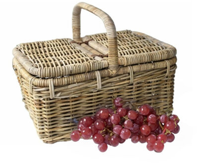 van der Leeden Picknickmand Rose 50x35xH25cm