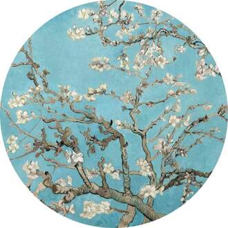 Van Gogh Almond Blossom Vlies Fotobehang 140x140cm Rond