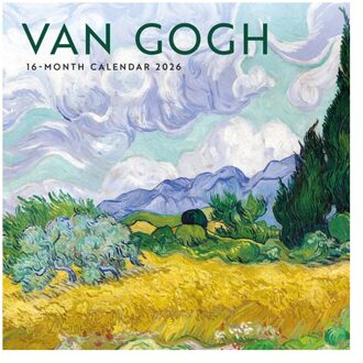 Van Gogh Square Mini Sunday Start Calend - Carousel Calendars
