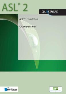 Van Haren Publishing ASL®2 Foundation Courseware - Boek Frank van Outvorst (9401801606)