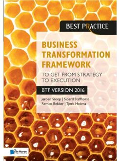 Van Haren Publishing Business transformation framework / BTF version 2016 - Boek Jeroen Stoop (940180026X)