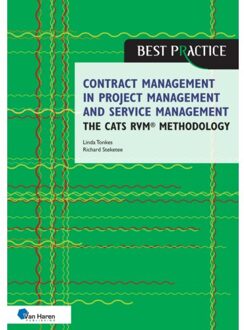 Van Haren Publishing Contract Management In Project Management And Service Management - The Cats Rvm Methodology - - Linda Tonkes