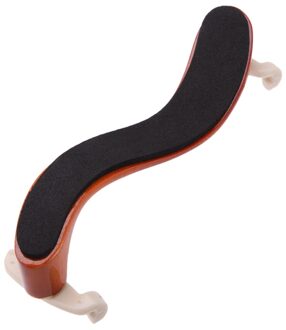 Van Hoge Viool Schoudersteun Esdoornhout Fit 3/4 4/4 Fiddle Viool Met Schoonmaakdoekje Altviool Schouder rest