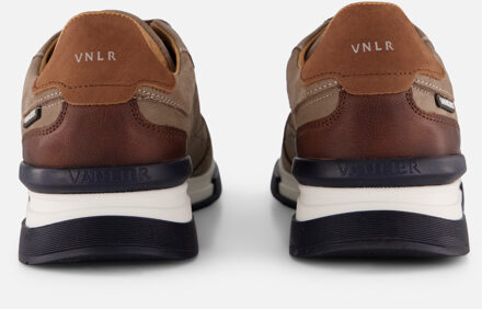 Van Lier Romeo Sneakers taupe Leer - 40,41,42,43,44,45,46
