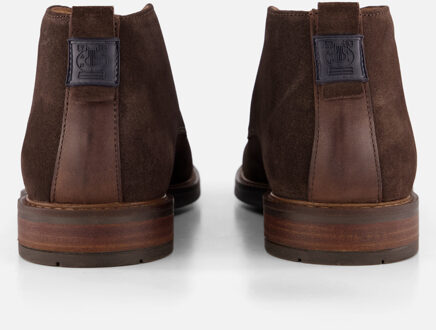 Van Lier Veterschoenen bruin Suede - 41,44