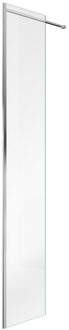Van Marcke Bellini inloopdouche zijwand 30x200cm 8mm veiligheidsglas anti kalk chroom