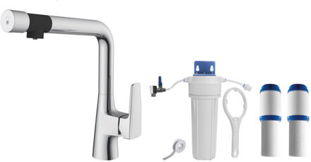 Van Marcke Filter Keukenkraan O SPIRIT met Filter O Pure Chroom