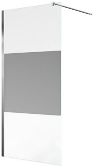 Van Marcke Inloopdouche Van Marcke Go Miage 160x200 cm 8 mm Middenband EasyClean Chroom Van Marcke