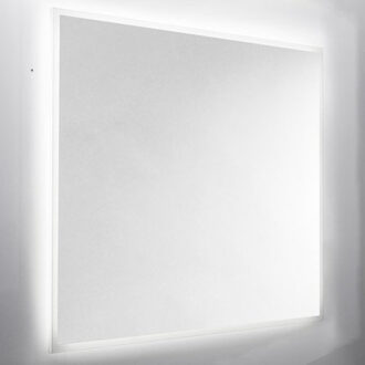 Van Marcke Wandspiegel Van Marcke Destra Met Plexi, LED Verlichting En Anti-Damp 140x60 cm Gezandstraald Glas Van Marcke