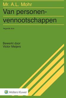 Van Personenvennootschappen - A.L. Mohr