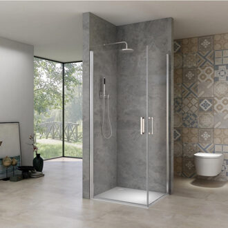 van Rijn Douchecabine Van Rijn ST02 120 Chroom