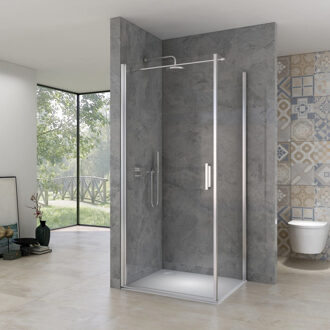 van Rijn Douchecabine Van Rijn ST02 150 Chroom