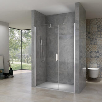 van Rijn Douchecabine Van Rijn ST02 200 Chroom