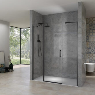 van Rijn Douchecabine Van Rijn ST02 370 Zwart