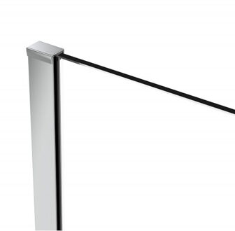 van Rijn Muurprofiel Van Rijn 3.2-1.5x200 cm Chroom van Rijn