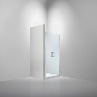 van Rijn Pendeldeuren Van Rijn ST02 Saloondeur 90x200 cm 6 mm Chroom