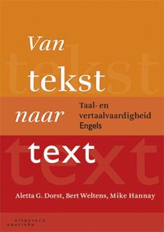 Van tekst naar text - Boek A.G. Dorst (9046904040)