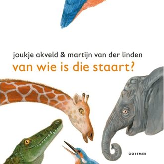 Van wie is die staart? - Boek Joukje Akveld (9025767125)