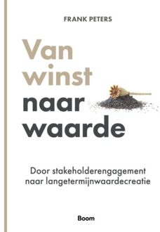 Van Winst Naar Waarde - Frank Peters