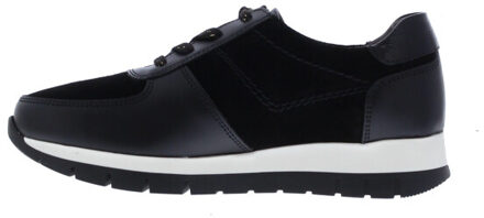 Vana leer combi | dames | maat: | combinatie - maat 40 Zwart