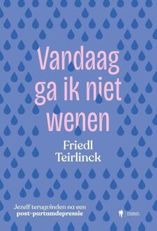 Vandaag ga ik niet wenen -  Friedl Teirlinck (ISBN: 9789493387454)