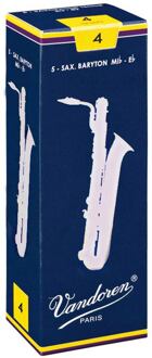 Vandoren VDB-40 rieten voor baritonsaxofoon 4.0 rieten voor baritonsaxofoon 4.0, 5-pack
