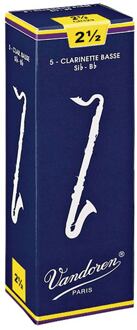 Vandoren VDBC-25 rieten voor basklarinet 2.5 rieten voor basklarinet 2.5, 5-pack