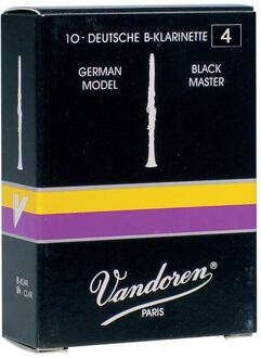 Vandoren VDC-40BM rieten voor Bb-klarinet 4.0 rieten voor Bb-klarinet 4.0, 10-pack