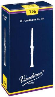 Vandoren VDE-15 rieten voor Eb-klarinet 1.5 rieten voor Eb-klarinet 1.5, 10-pack