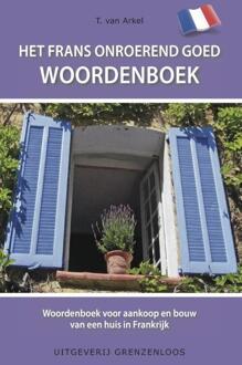 Vandorp Uitgevers Het Frans onroerend goed woordenboek - Boek Tin van Arkel (9077698566)