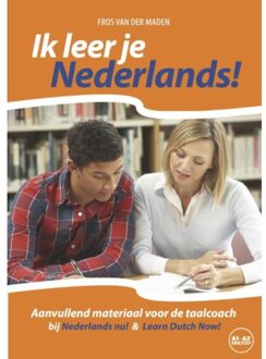 Vandorp Uitgevers Ik leer je Nederlands! / Niveau CEFR A1 - A2 - Boek Fros van der Maden (9461851332)