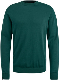 Vanguard Cotton Modal Crewneck Pullover Vanguard , Green , Heren - Xl,M,3Xl