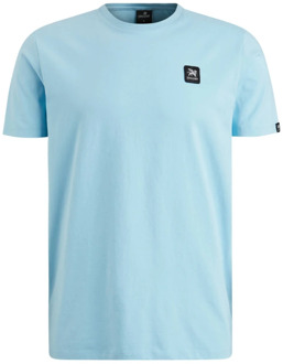 Vanguard Crewneck Jersey T-shirt voor Mannen Vanguard , Blue , Heren - 2Xl,Xl,L,M,3Xl