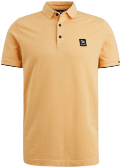 Vanguard Klassieke Polo Pique Shirt Vanguard , Orange , Heren - 2Xl,Xl,L,M