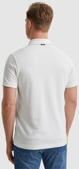 Vanguard Knitted Poloshirt Ecru Wit - 3XL