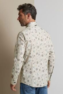 Vanguard Overhemd Bloemen Beige - L,XL