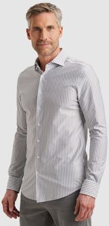 Vanguard Overhemd Elevated Knit Streep Blauw - M,XXL