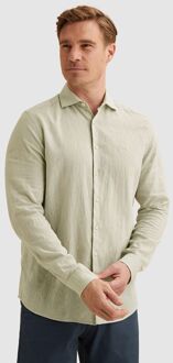 Vanguard Overhemd Linnen Blend Lichtgroen - 3XL,L,M,XL,XXL