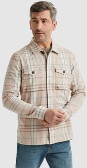 Vanguard Overshirt Ruiten Beige - XXL