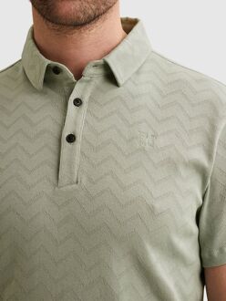 Vanguard Poloshirt Jacquard Jersey Groen - 3XL,L,M,XL,XXL