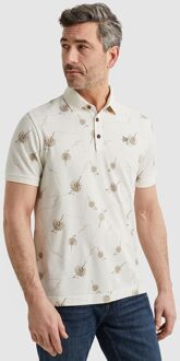 Vanguard Poloshirt Print Ecru Off-White - XL