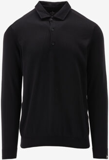 Vanguard Poloshirt zwart - L;XXL